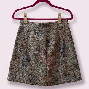 TOPSHOP Floral Skirt 